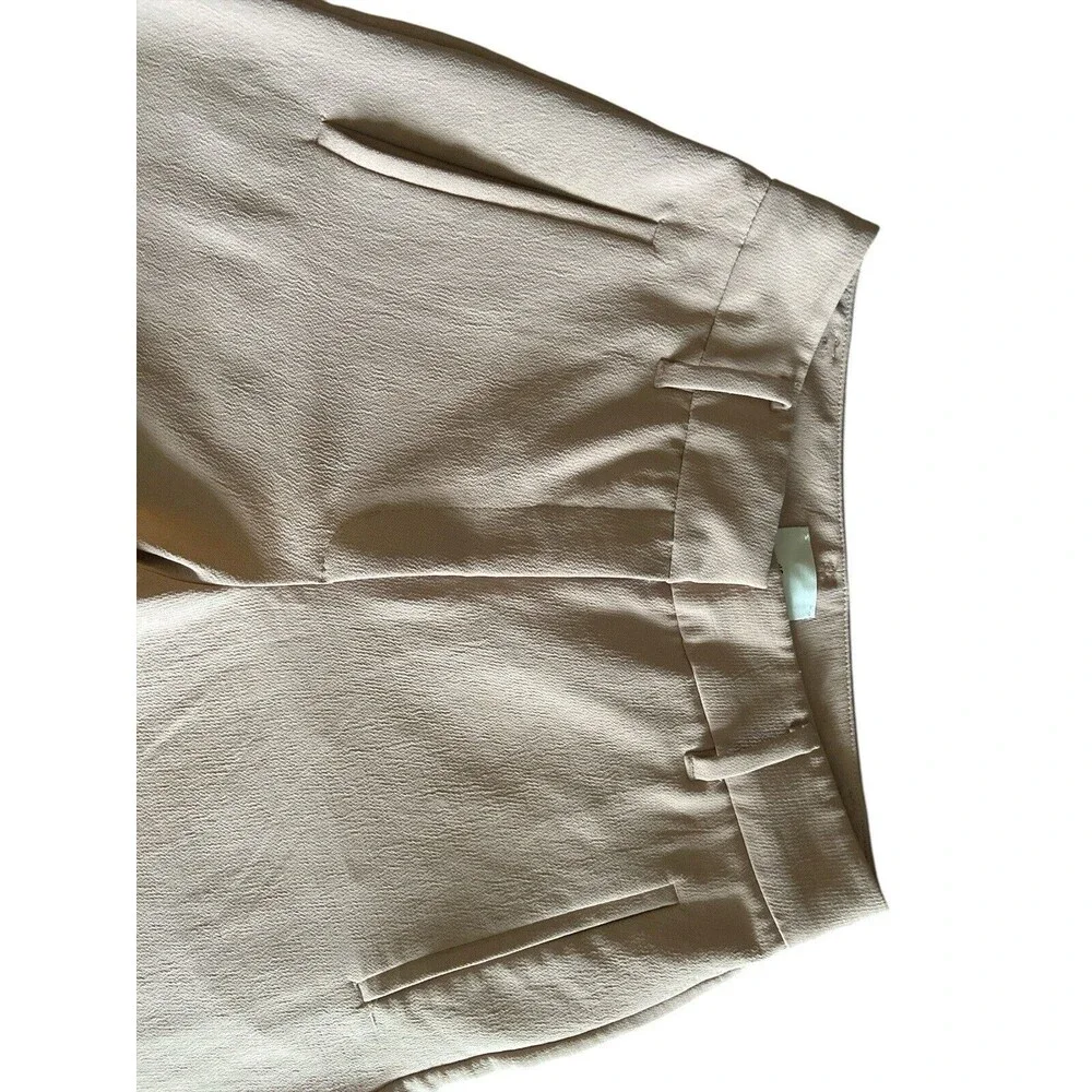 Wilfred Dress Pant Beige‎ Size 4 Crepe Woman 100% Polyester